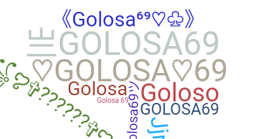 Přezdívka - Golosa69