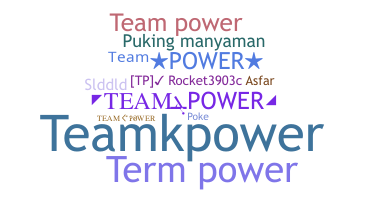 Přezdívka - TeamPower