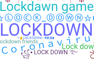 Přezdívka - Lockdown