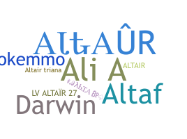 Přezdívka - Altair