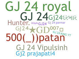 Přezdívka - GJ24