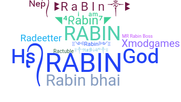Přezdívka - Rabin