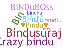 Přezdívka - Bindu