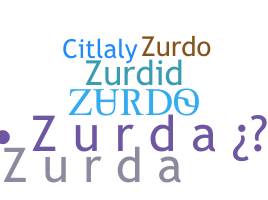 Přezdívka - Zurda