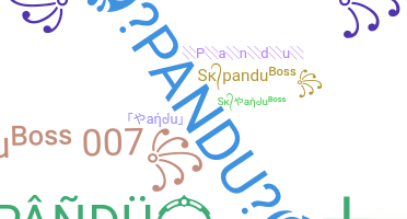 Přezdívka - Pandu