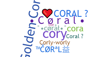 Přezdívka - Coral
