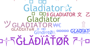 Přezdívka - gladiator