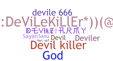 Přezdívka - Devile