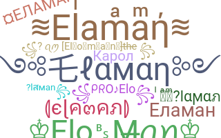 Přezdívka - Elaman