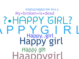 Přezdívka - happygirl