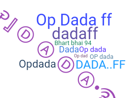 Přezdívka - OpDada
