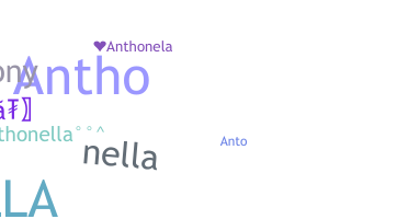 Přezdívka - Anthonella