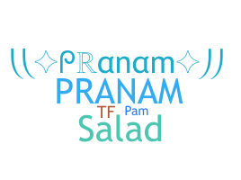 Přezdívka - Pranam