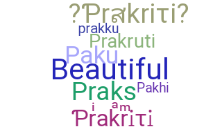 Přezdívka - Prakriti