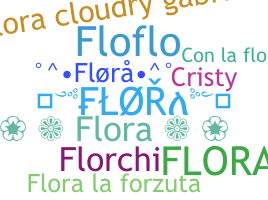 Přezdívka - Flora