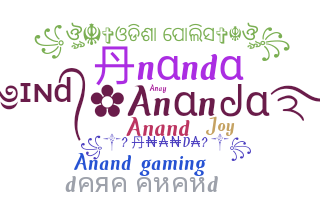 Přezdívka - Ananda