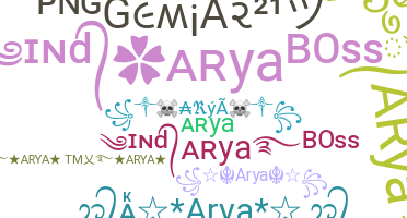 Přezdívka - arya