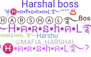 Přezdívka - Harshal