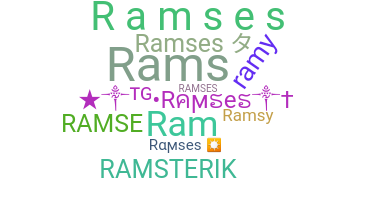 Přezdívka - Ramses
