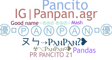 Přezdívka - Panpan