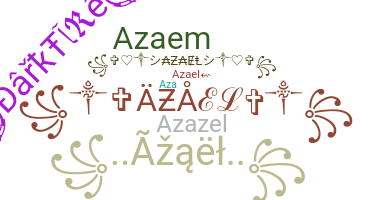 Přezdívka - Azael