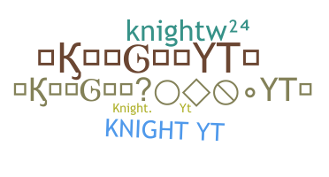 Přezdívka - KnightYT