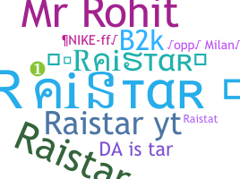 Přezdívka - Raistar2