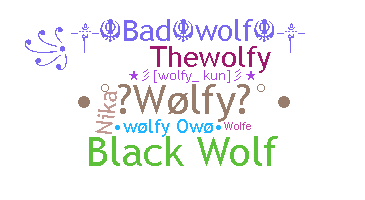 Přezdívka - Wolfy