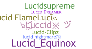 Přezdívka - Lucid