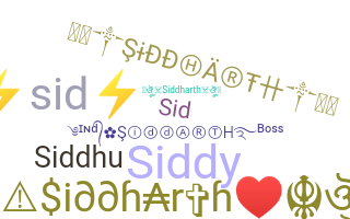 Přezdívka - Siddharth
