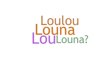 Přezdívka - louna