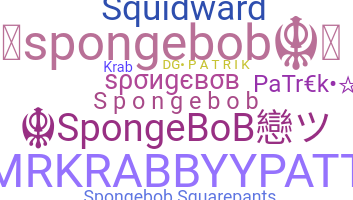 Přezdívka - spongebob