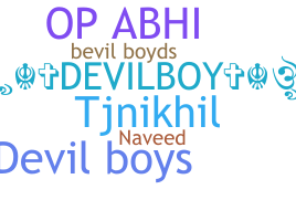 Přezdívka - Devilboys