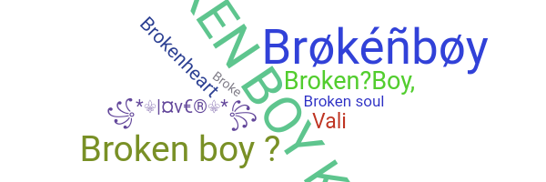 Přezdívka - brokenboy