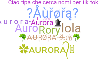 Přezdívka - Aurora