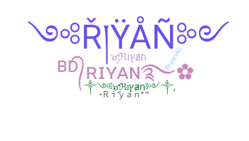 Přezdívka - Riyan