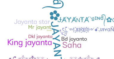 Přezdívka - Jayanta