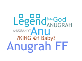 Přezdívka - Anugrah
