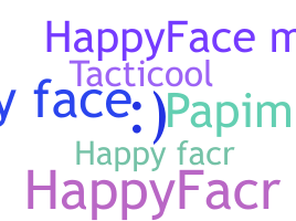 Přezdívka - happyface