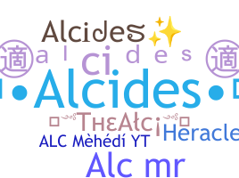 Přezdívka - Alcides