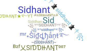Přezdívka - Siddhant
