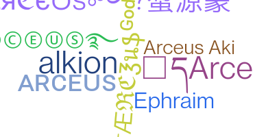 Přezdívka - Arceus