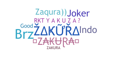 Přezdívka - Zakura