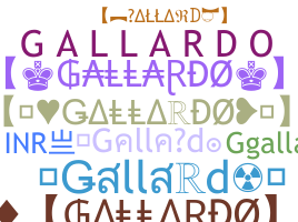 Přezdívka - Gallardo