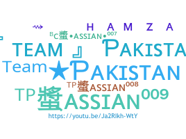 Přezdívka - TeamPakistan