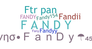 Přezdívka - Fandy