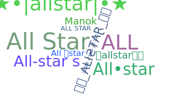 Přezdívka - Allstar
