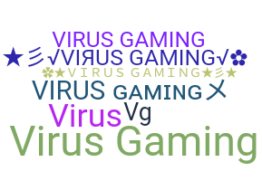 Přezdívka - VirusGaming