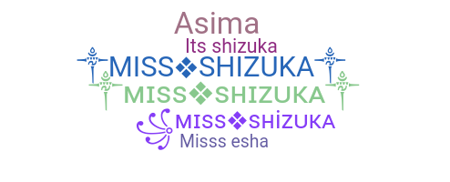 Přezdívka - Missshizuka