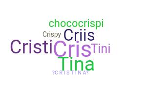 Přezdívka - Cristina